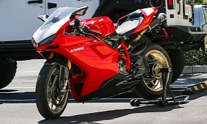 This 2008 Ducati 1098R is Heading to Auction With 4k Miles on The Odometer