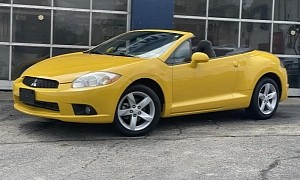 This 2009 Mitsubishi Eclipse is an Iconic Convertible of the Millennial Generation