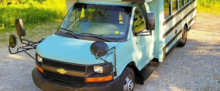 2010 Chevrolet Express 4500 turned tiny home on wheels