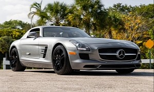 This 2012 Mercedes-Benz SLS AMG Might Offer the Perfect Balance of Style and Insanity