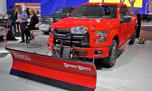 This 2015 Ford F-150 Is Ready to Plow Some Detroit Snow
