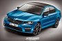 This 2015 Skoda Superb vRS Rendering Needs Production Approval