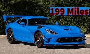 This 2017 Dodge Viper ACR Extreme Has Barely Ever Been Driven, Costs New 911 GT3 RS Money