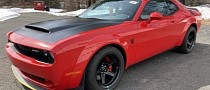 This 2018 Dodge Challenger SRT Demon Is Brand New, Still Has Its Plastic Wraps On