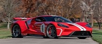 This 2018 Ford GT '67 Heritage Edition Got Away by a Hair Under $1 Million