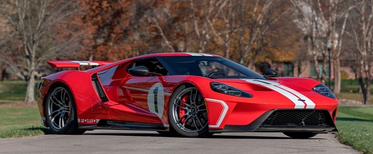 2018 Ford GT '67 Heritage Edition sold by Mecum Auctions