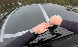 Here's How Fast a BMW 750i Is on the Autobahn With a Taped-Up Sunroof and No Speed Limiter