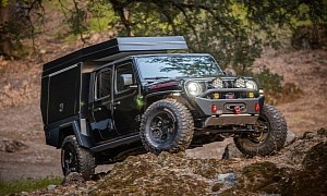 This 2020 Jeep Gladiator Rubicon Featuring a FiftyTen Camper Makes for a Fine Overlander