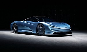 This 2020 McLaren Speedtail Used To Be a Garage Queen, Has a Mileage Limitation in the US