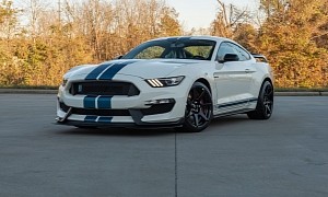 This 2020 Shelby GT350R Heritage Edition Shows Only 180 Miles