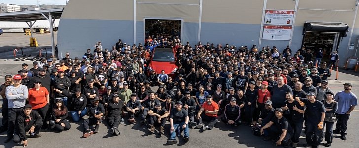 2020 Tesla Model Y Performance (Tesla number 1,000,000)