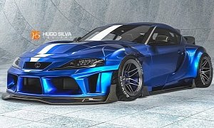 This 2020 Toyota Supra Rendering Looks Like a Supercharged Lexus V8