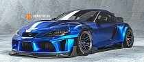 This 2020 Toyota Supra Rendering Looks Like a Supercharged Lexus V8