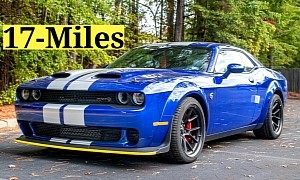 This 2022 Dodge Challenger Hellcat Redeye Widebody Jailbreak Has Barely Ever Been Moved