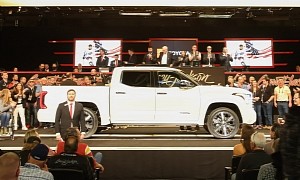 This 2022 Toyota Tundra Capstone Just Sold for $700,000 at Auction