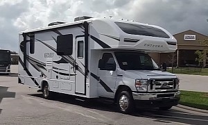 This 2023 Entegra Coach Odyssey RV Has a Spacious Interior Stacked With Amenities