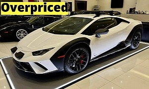 This 2023 Lamborghini Huracan Sterrato Just Sold for $358,000 and It’s Borderline Silly