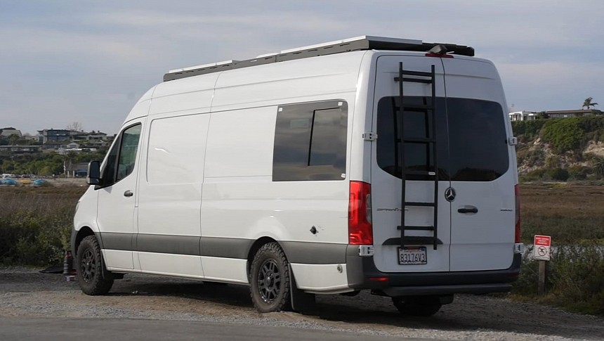 This 2023 Sprinter Camper Van Is the Ultimate Winter Adventure Home With Heated Features