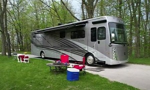 This 2023 Thor Aria RV Is a Luxury Home on Wheels, Fit for a Family of Six