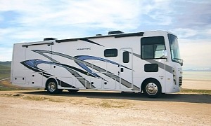 This 2024 Thor Hurricane RV Will Add a Serious Dose of Luxury to Your Next Family Vacation