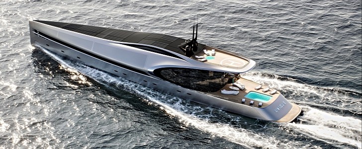 Unique 71 superyacht concept