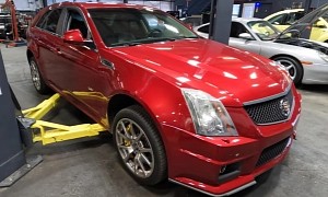 This $30,000 Cadillac CTS-V Wagon With a Terrible History Is a True Diamond in the Rough