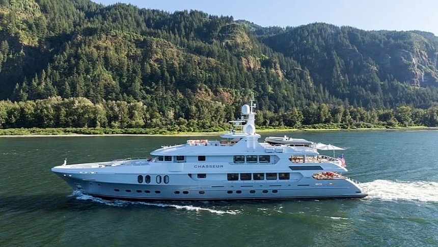 Chasseur is a young superyacht that got even better after a recent refit