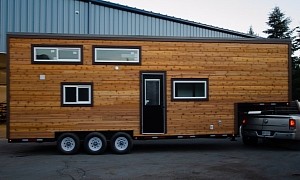 This 33-Ft Family-Friendly Gooseneck Tiny Home Is High on Simplicity and Functionality