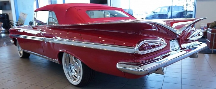 This $350K 1959 Chevrolet Impala Convertible Is the Definition of Absolute Perfection