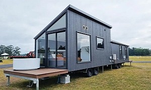 This 39-foot Tiny Breaks the Norm With An Impressive Two-Trailer Design