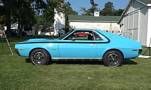 This 390 AMC AMX Has Had One Owner Since '74 and Comes With the Full Wow Factor Upfront
