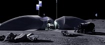 This 3D-Printed Moon Base Was Designed to Blend Seamlessly With Its Surroundings