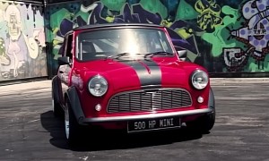This 1974 500-HP Mini Cooper Is the Perfect Example of Big Things Come in Small Packages