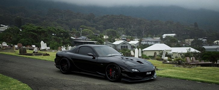 This 550 Hp Mazda Rx 7 Looks Clean And Mean Autoevolution
