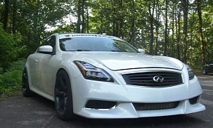 This 560-HP Infiniti G37 With a Supercharger Kit Is Like the 370Z in a Tuxedo
