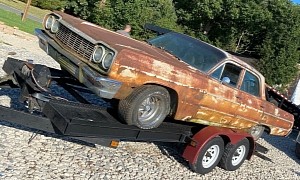 This ’64 Impala Spent 40 Years Under a Cover in Someone’s Barn, Amazingly It Still Runs