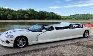 This ‘96 Dodge Viper Limo Is the Gift That Keeps on Giving, Probably Unique in the World
