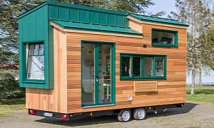 This Adorable Custom Tiny Home Boasts Unique Features That Enhance Livability
