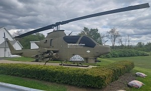 This AH-1G Looks Vicious Working Gate Guard Duty Outside New York VFW
