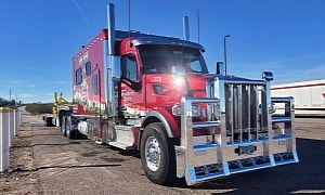 This Aircraft-Hauling Peterbilt Has a Custom ARI Sleeper and Is Up for Grabs for $220K