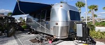 This Airstream Was Just an Empty Shell and Now It's a Wonderful Mobile Home for a Family