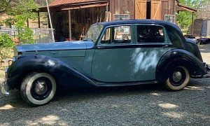 This All-Original 1949 Bentley Mark VI Is an OMG Barn Find in a Surprising Condition