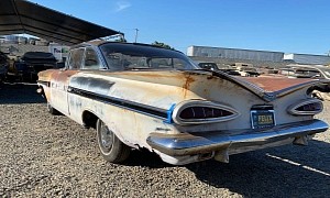 This Almost Complete 1959 Chevrolet Impala Begs for Full Restoration