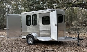 This Aluminum Travel Trailer Is Inexpensive and Lets You Build Your Dream Home on Wheels