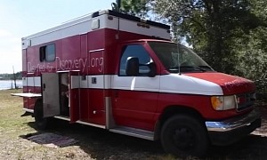 This Ambulance Mobile Home Only Cost 15k, It's Surprisingly Cozy and Functional