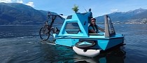 This Amphibious Vehicle Is Unbounded, Serves as a Camper, E-Trike, and E-Boat All in One