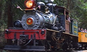 This Ancient Steam Train Is Still Up for Giving Magical Rides Through Redwood Forests