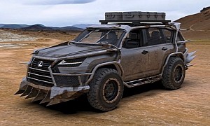 This Apocalyptic Lexus LX 600 Survival SUV Almost Turned Into a SEMA Show Concept