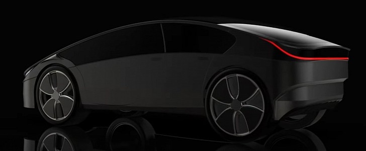 Apple Car concept speculative renderings