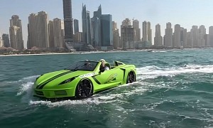 This Aqua-Corvette Is Part Jet Ski, Part Boat, And All About Fun